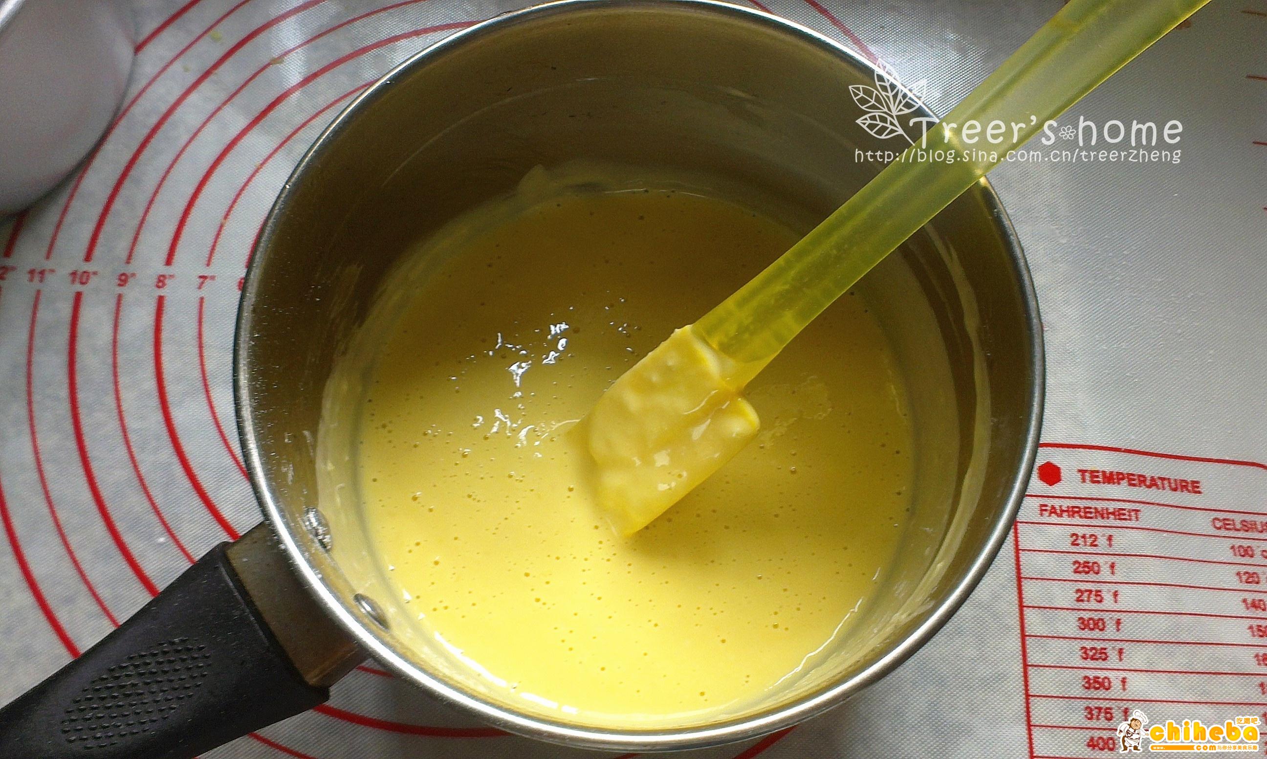小清新酸奶柠檬蛋糕（3蛋6寸）的做法 步骤6